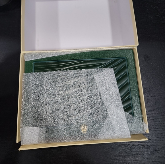 empty rolex watch box/ packaging